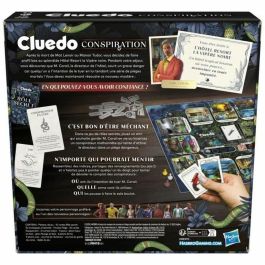 Cluedo Conspiracy, juego de mesa, de 4 a 10 jugadores, a partir de 14 años