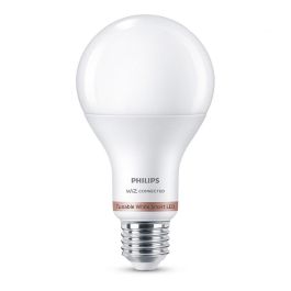 Philips Wiz A67 Bombilla LED Inteligente Standard E27 13W 1521lm (100W Equiv.) Luz Blanca 2700-6500K WiFi Control Voz