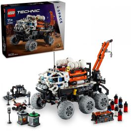 LEGO Technic 42180 Mars Manned Exploration Rover, Vehículo Espacial Tripulado, Juguete de Construcción Inspirado en la Exploración de Marte