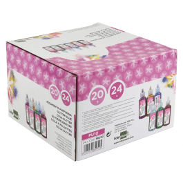 Liderpapel Purpurina fantasia colores metalicos surtidos bote 20 gr