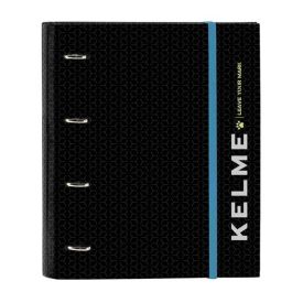 Carpeta de anillas Kelme Iron Negro 27 x 32 x 3.5 cm Precio: 10.50000006. SKU: B1FYMC6983