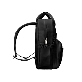 Antartik Mochila Glow bags con Acolchado para Portátil 15", Negro, 25L, 440x33x115mm