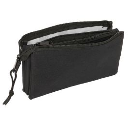 Safta Estuche Escolar Portatodo Triple Wednesday, 3 Cremalleras, Dimensiones 120x220x30 mm