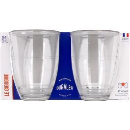 Duralex Set 4 Vasos Transparente 360Cc Colección Gigogne