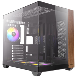 Antec CX800 Midi Tower PC Negro/Madera con Ventana Lateral y Ventiladores Preinstalados (2x 120mm Laterales, 1x 120mm Trasero) Precio: 107.69. SKU: B14E8KKLYM