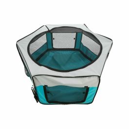 Trixie TRI4011905640556 Recinto con red/base ø 150 × 65 cm Turquesa / Gris claro