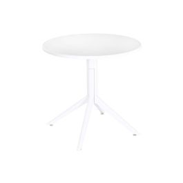 Mesa Terraza Y Jardin DKD Home Decor Blanco 80 x 75 x 80 cm Mesa Terraza Y Jardin DKD Home Decor Blanco 80 x 75 x 80 cm