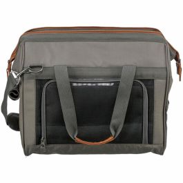 Bolso para Mascotas Trixie Finlay Negro Gris 43 × 26 × 32 cm