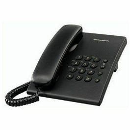 Teléfono Fijo Panasonic KX-TS500EXB Negro Precio: 22.68999986. SKU: S0403000