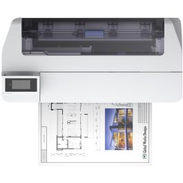 Epson SureColor SC-T2100 Plotter Gran Formato 24" para Planos CAD/GIS, Resolución 2400x1200 ppp, Wi-Fi Direct, Compacto