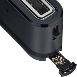 WMF 0414120071 Tostadora ranura larga, Negro, 900 W, KÜCHENminis
