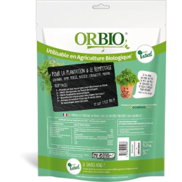 Orbio Sustrato Específico para Plantas Aromáticas PRO3323663001007 - Tierra Optimizada para Drenaje - 3 Litros