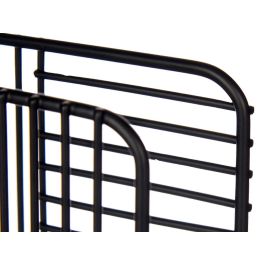 Servilletero Kinvara Metal Negro 14.5x11.5x6.5 cm (6 Unidades) Servilletero Kinvara Metal Negro 14.5x11.5x6.5 cm (6 Unidades)
