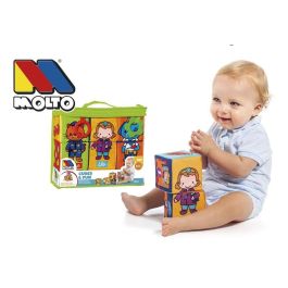 Bolsa cubos aprendizaje de tela 6 piezas Bolsa cubos aprendizaje de tela 6 piezas