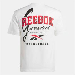 Camiseta de Manga Corta Hombre Reebok Gs Hs Guaranteed Tee Blanco