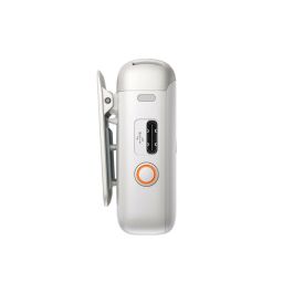 Dji DJI1726653659564 Transmisor inalámbrico Mic 2, blanco perla, audio HD, grabación de 32 bits