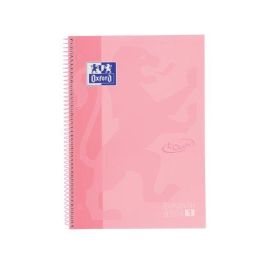 Bloc Oxford School Eu.Book 1 Touch Micro.Tapa Extra A4+ 80H Cuadric.5X5 90G Flamingo Pastel 5 unidades Precio: 25.4999998. SKU: S8414363