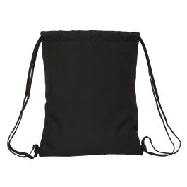 Bolsa Mochila con Cuerdas Kappa Black Negro 35 x 40 x 1 cm