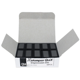 X'stamper Almohadilla para Sello Quix Q-04 Consumible Máquina Sellos 10x35x20 mm Precio: 2.95000057. SKU: B1FZ3KJBW8
