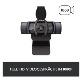 Logitech Webcam C920s HD Pro Enfoque Automático 1080p Full HD con Tapa de Privacidad