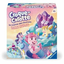 Croque Carrot Unicorn, Juego de mesa basado en Croque Carotte, Divertido juego de curso, 4 años, 22798, Ravensburger