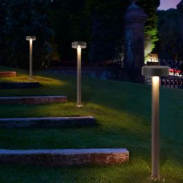 Fenglu Baliza LED Exterior 60Cm 10W 220VAC 3000K Negro