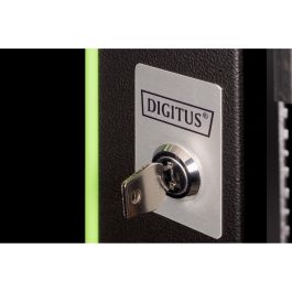 Digitus Wandgehäuse Unique 16HE - Armario de Pared 820x600x450mm Negro