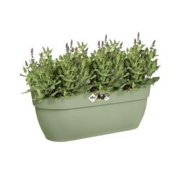ELHO - Maceta - Vibia Campana Easy Hanger Grande - Verde pistacho - Balcón exterior - L 24,1 x P 46 x H 26,5 cm ELHO - Maceta - Vibia Campana Easy Hanger Grande - Verde pistacho - Balcón exterior - L 24,1 x P 46 x H 26,5 cm
