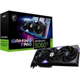 MSI GeForce RTX 5060 Ti Gaming Trio OC 16GB GDDR7 3 Ventiladores para Gaming - Tarjeta Gráfica Precio: 612.79000057. SKU: B1AC75DN2E