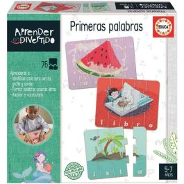 Educa Juego Aprender es Divertido Primeras Palabras para Niños de 5 a 7 Años en Español e Inglés