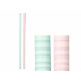 Rollo Papel Regalo 70X200 Rayas Rosa Palo Menta Arte Regal (50 Unidades) Rollo Papel Regalo 70X200 Rayas Rosa Palo Menta Arte Regal (50 Unidades)