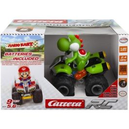 Carrera Nintendo Mario Kart Yoshi Control remoto Quad Car