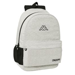 Mochila Escolar Kappa Grey knit Gris (30 x 46 x 14 cm)