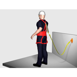 Faru Cáncamo de Aleación de Aluminio Naranja 135x60x60 mm para M-12 Homologado 12 kN