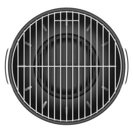 Berghoff 2415601 Barbacoa Portátil Negra, Premiada con Red Dot, Compacta y Elegante para Jardín o Terraza