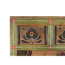 Giner y Colomer Aparador Madera de Mango Natural con 7 Cajones 2 Puertas 122x80x40 cm