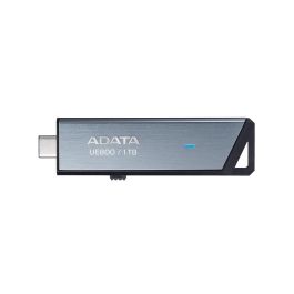 Memoria USB Adata AELI-UE800-1T-CSG 1 TB Negro Plateado