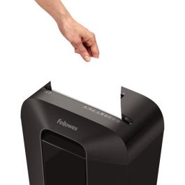 Fellowes LX70 Destructora de Papel Powershred CrossCut 11 Hojas 4x40mm P-4 Tritura Tarjetas y Grapas Negra