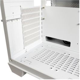 LC-Power 807W Caja Gaming Midi Tower Blanca RGB ATX EATX micro ATX Mini-ITX con Ventana Lateral