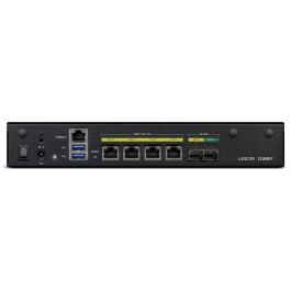 LANCOM 2100EF Router Gigabit Switch 3 Puertos RJ-45, 2x SFP+, 2x USB 3.2, VoIP RTP/SIPS/SRTP, Firewall, VLAN 1U Negro