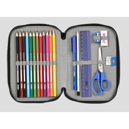 Plumier Doble F.C. Barcelona Gris (13.5 x 20.5 x 4.5 cm) (34 Piezas) Plumier Doble F.C. Barcelona Gris (13.5 x 20.5 x 4.5 cm) (34 Piezas)