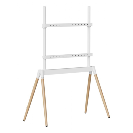 Gembird TVS-86F-01-W Soporte para TV de 55-86 pulgadas (2,18 m), 40 kg, VESA 100x100 a 600x400 mm, Blanco y Madera Precio: 88.50000016. SKU: B19MWGG4YB