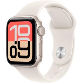 Apple Watch SE 3 Aluminio 40mm GPS Celular (Caja color estrella polar, correa deportiva estrella polar M/L)