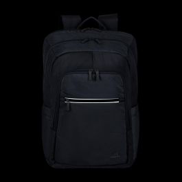 Rivacase Alpendorf 7569 Mochila urbana para portátil 17.3" gris de poliéster reciclado, resistente al agua