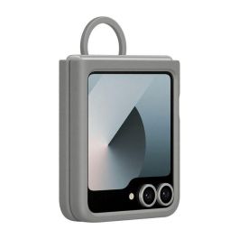 Samsung Funda de Silicona con Anillo para Galaxy Z Flip7 FE | Z Flip6, Ultrafina, Antideslizante, Colores Vivos