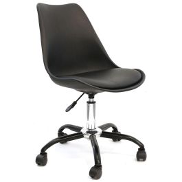 Silla Con Ruedas Negra Home Deco Factory Precio: 57.58999961. SKU: B1A65FTCC5