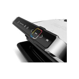 Tefal OptiGrill Elite GC750D30 - Parrilla de Contacto Automática, 12 Programas, Placas Extraíbles, Superficie 600 cm² (300x200 mm), Negro y Acero Inoxidable