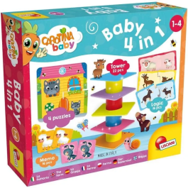 Lisciani Giochi CAROTINA BABY Juego 4 en 1: Truco, Lógica, Memo y Puzzle, 25 piezas para niños y niñas a partir de 12 meses Precio: 25.95000001. SKU: B1DGPGKKKX
