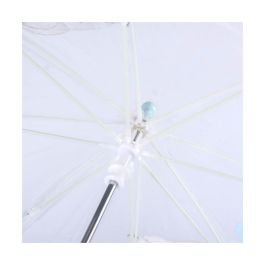 Cerdá Paraguas manual Burbuja Frozen II 45 cm 100% POE para Niños de 3 a 12 años - Azul