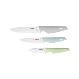 Livoo MEC137 Bloque de cuchillos 3 piezas con hoja de cerámica y medidas 7,5/10/12,5 cm. Apto para lavavajillas Precio: 26.68999971. SKU: B175MAA2XG
